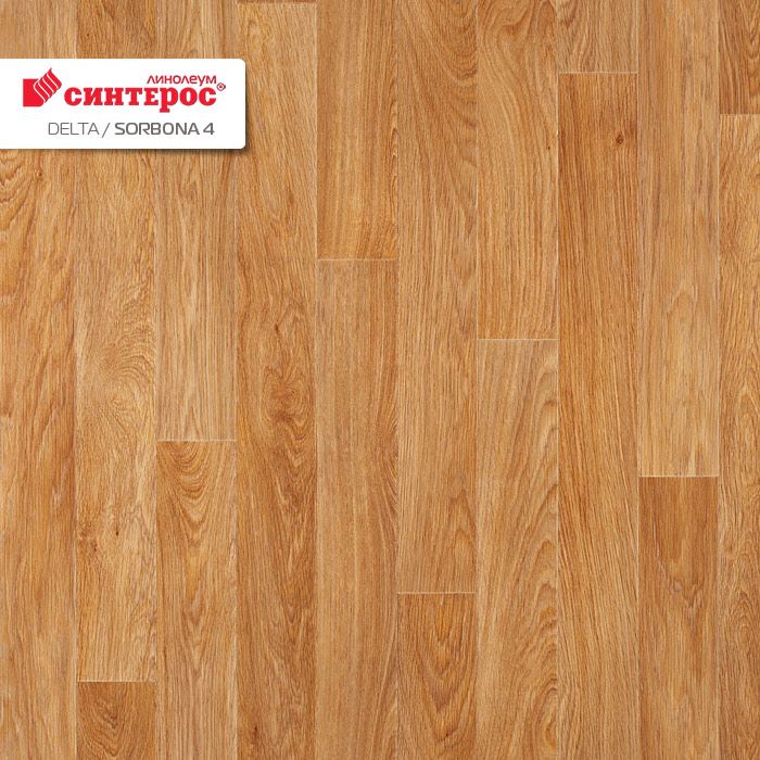 Линолеум бытовой "Синтерос" Delta Сорбона 4 (4м) — купить в Якутске