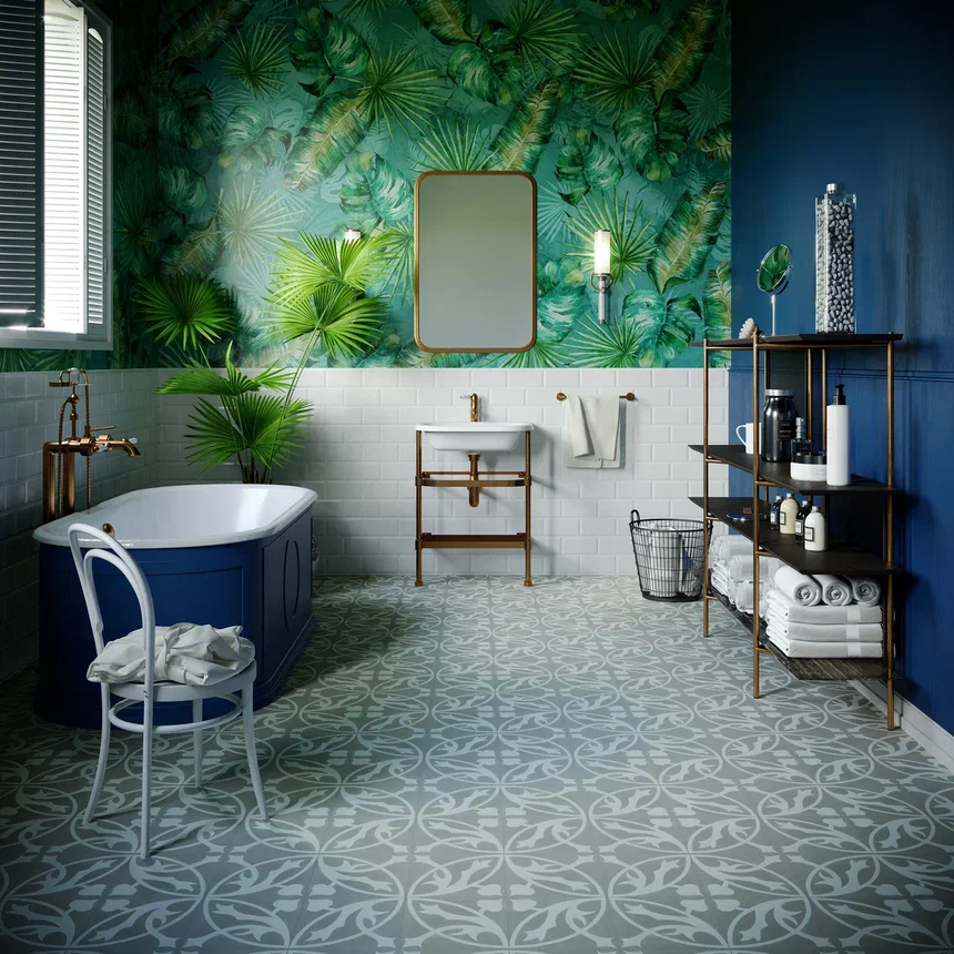 Кварцвиниловая плитка "Invictus" Victorian Deco Smoke (229*229*2,5мм) — купить в Якутске