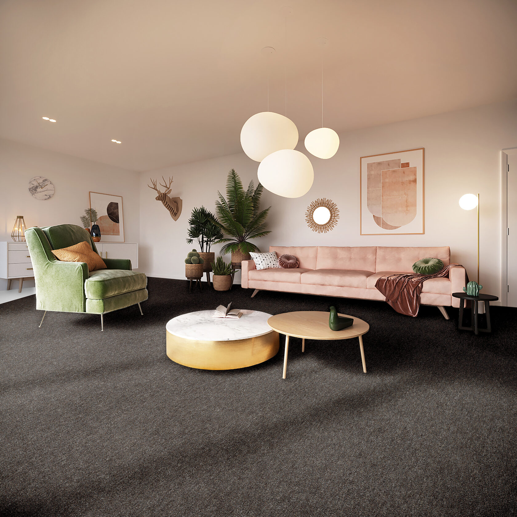 Ковровое покрытие "Bonkeel" Nero 97 (ширина 4м) — купить в Якутске