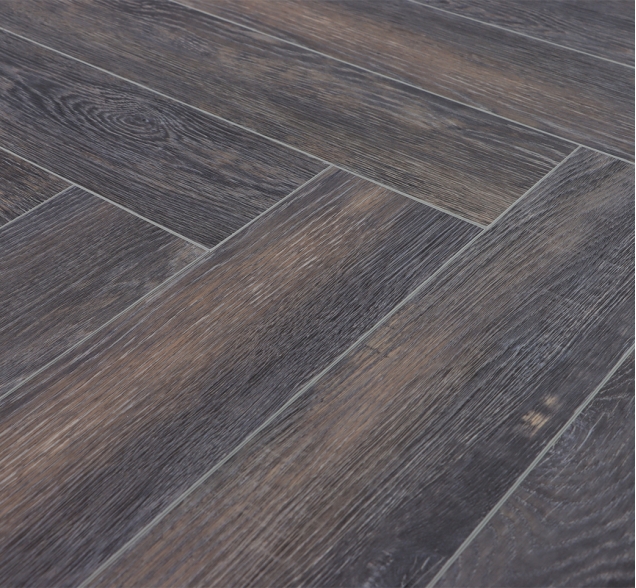 Виниловый ламинат SPC "Cronafloor" Herringbone Дуб Бордо (640*128*4,5 мм) — купить в Якутске
