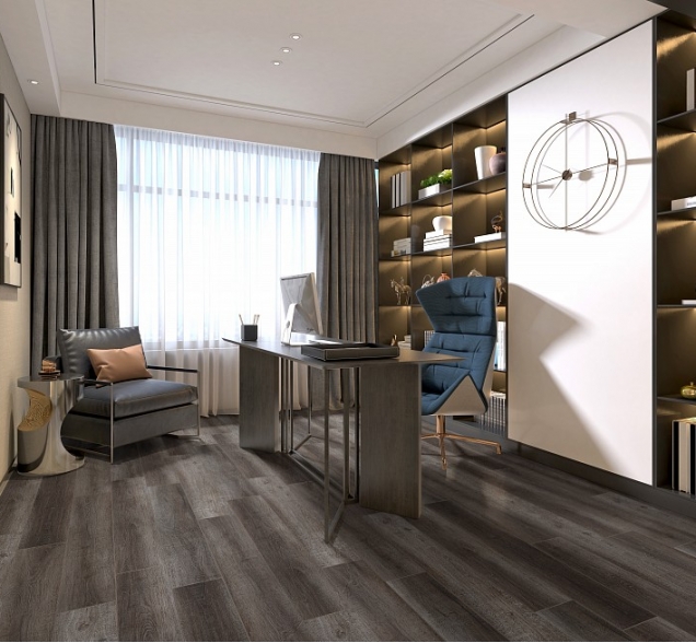 SPC ламинат "CronaFloor" Wood 4V Дуб Джакарта (1200*180*4 мм) — купить в Якутске