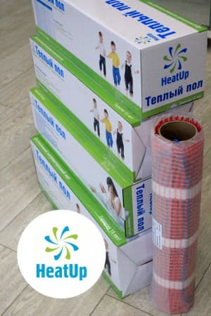 Нагревательный мат "HeatUp" 2,0 м2 — купить в Якутске