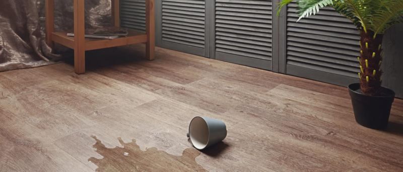 Кварцвиниловая плитка "Aquafloor" AF6033 Glue (1219,2*177,8*2 мм) — купить в Якутске