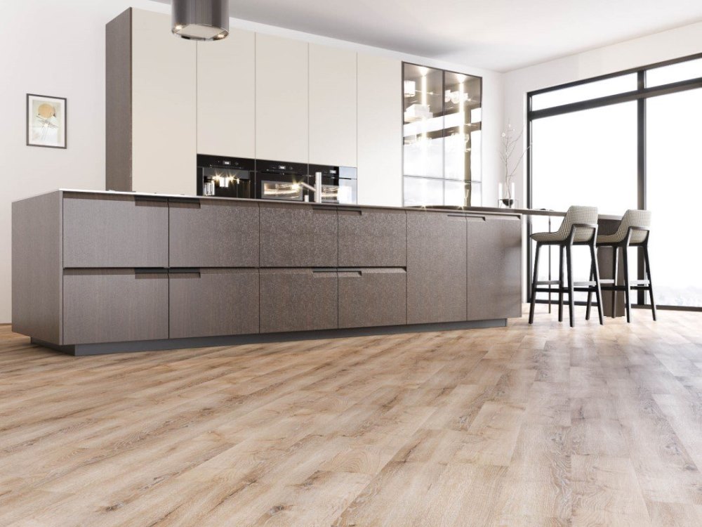 Замковая ПВХ плитка "Art Tile" Дуб Шеридан (920*150*4 мм) — купить в Якутске