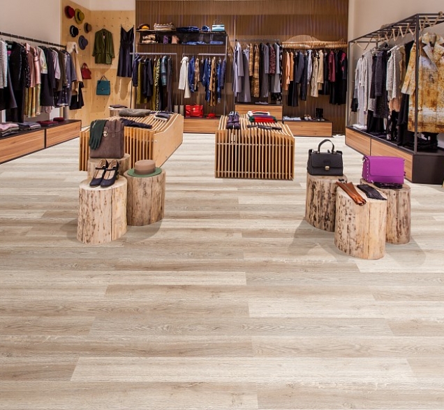 SPC ламинат "CronaFloor" Nano 4V Дуб Светлый (1200*180*3,5 мм) — купить в Якутске