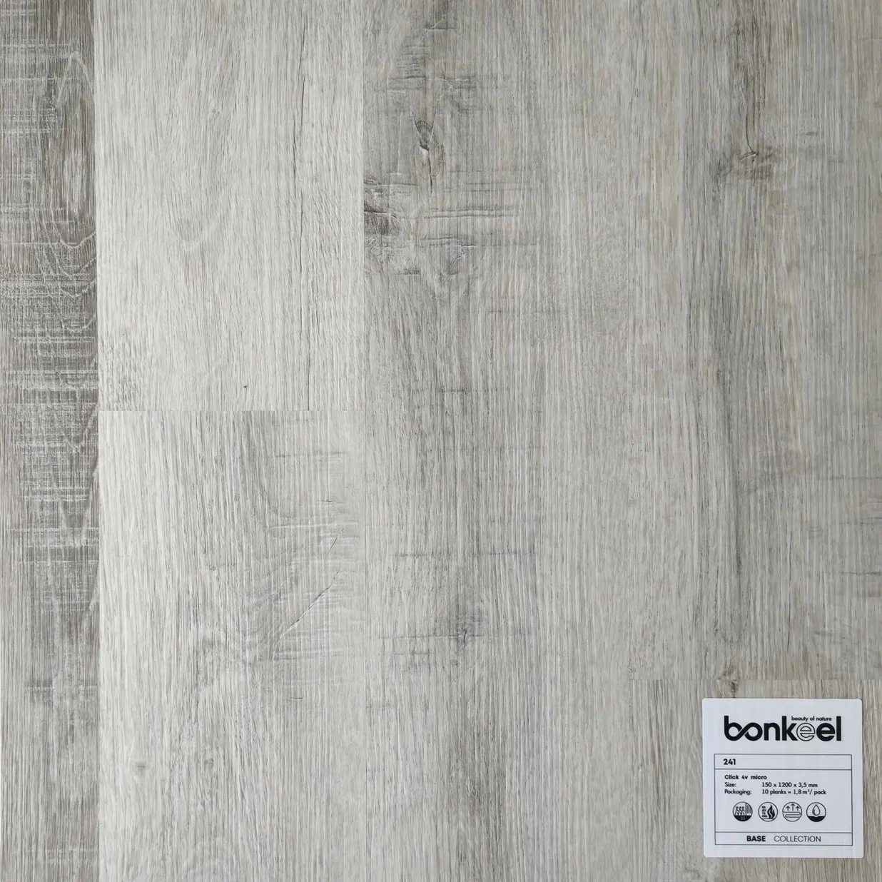 Плитка ПВХ "Bonkeel" Base New 241 (1220*150*3,5 мм) — купить в Якутске