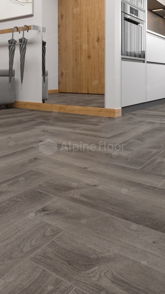 Виниловая плитка "Alpine Floor" Parquet LVT Дуб Мерга (590*118*2,5 мм) — купить в Якутске
