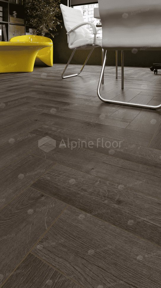 Виниловый ламинат "Alpine Floor" Parquet Light Дуб Антарес (600*125*4 мм) — купить в Якутске