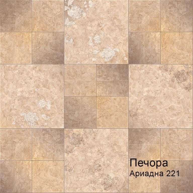 Линолеум бытовой "Комитекс" Печора Ариадна 221 (3м) — купить в Якутске