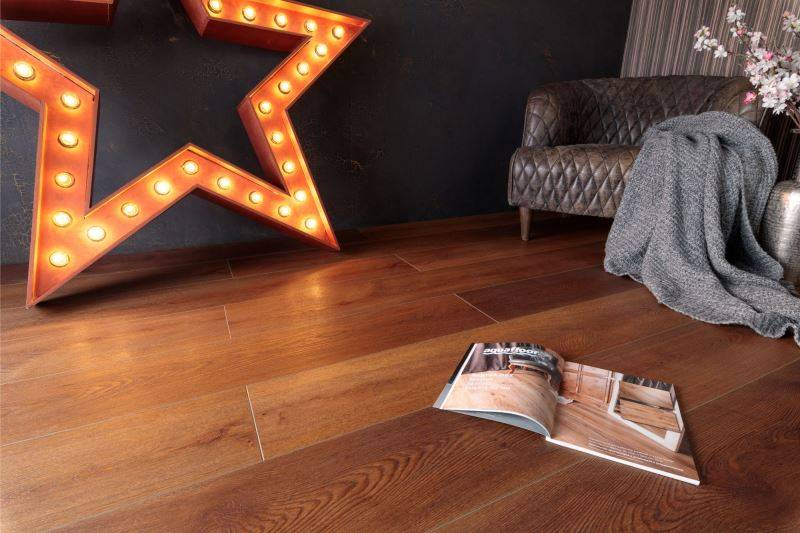 Замковая ПВХ плитка "Aquafloor" AF8026XXL (1800*228*8 мм) — купить в Якутске