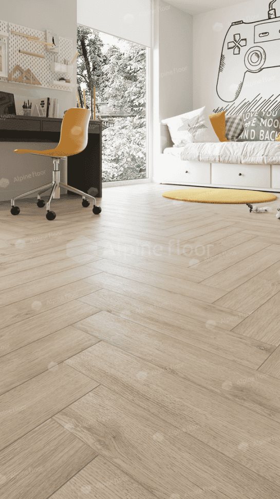 Виниловый ламинат "Alpine Floor" Parquet Light Дуб Медия (600*125*4 мм) — купить в Якутске
