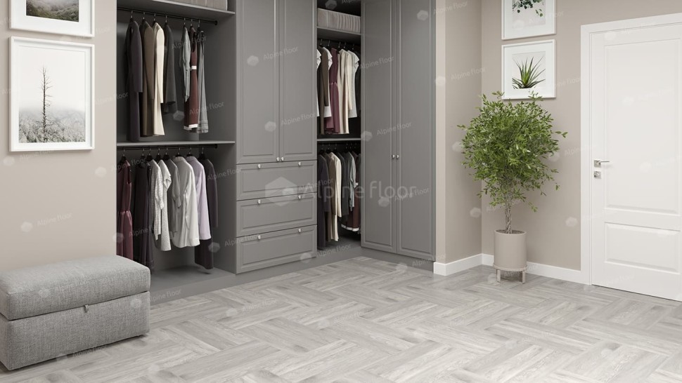 Виниловая плитка "Alpine Floor" Parquet LVT Дуб Полис (590*118*2,5 мм) — купить в Якутске
