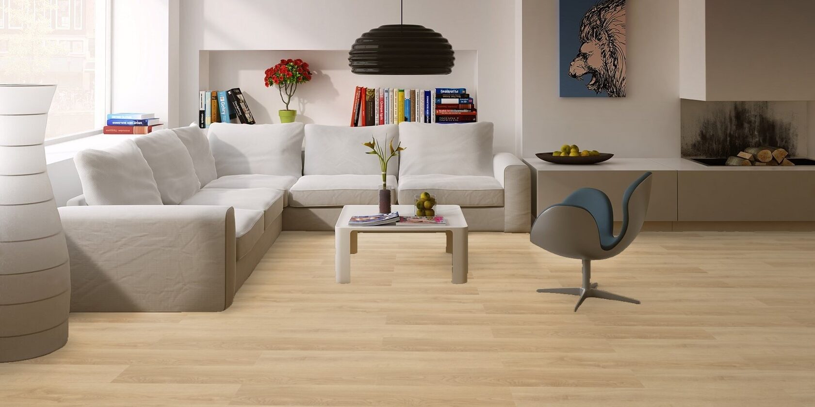 Клеевая плитка для коммерческих помещений "Bonkeel" Eruption (914,4*152,4*2,1мм) — купить в Якутске