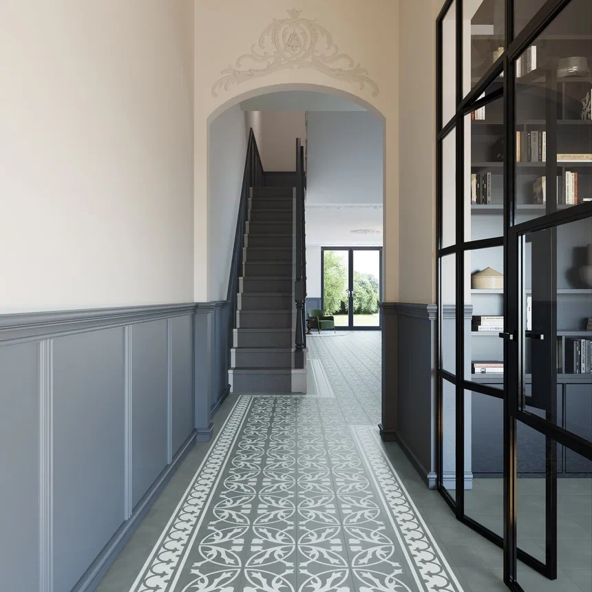 Кварцвиниловая плитка "Invictus" Victorian Deco Smoke (229*229*2,5мм) — купить в Якутске