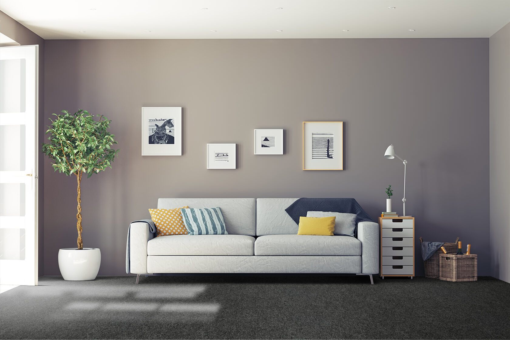 Ковровое покрытие "Bonkeel" Color Rib Ebony 98 (ширина 1м/3м/4м) — купить в Якутске