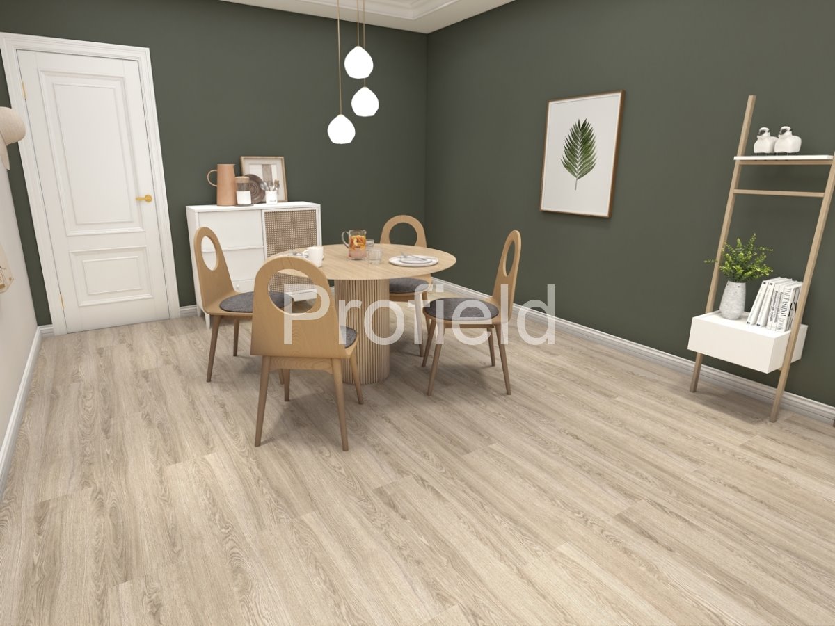 HSPC ламинат "Profield" Дуб Светлый (1200*228*5,5 мм) — купить в Якутске