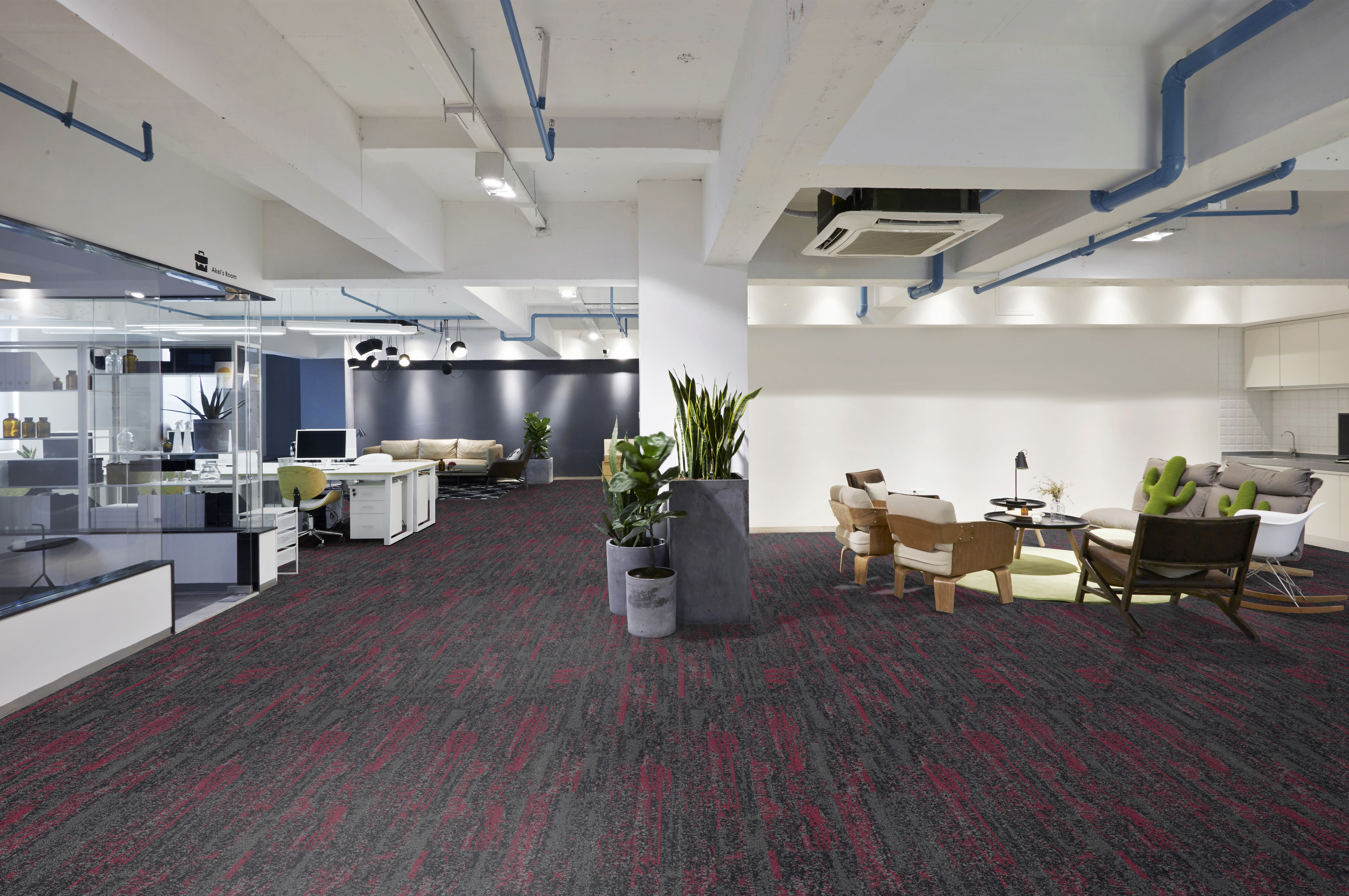 Ковровая плитка Marathon Tile 91 (1000*250*5 мм) — купить в Якутске