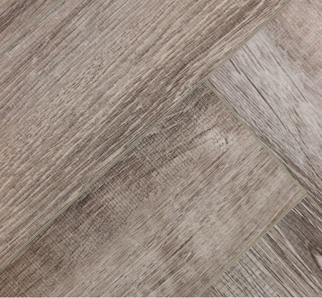 Виниловый ламинат SPC "Cronafloor" Herringbone Дуб Тулон (640*128*4,5 мм) — купить в Якутске