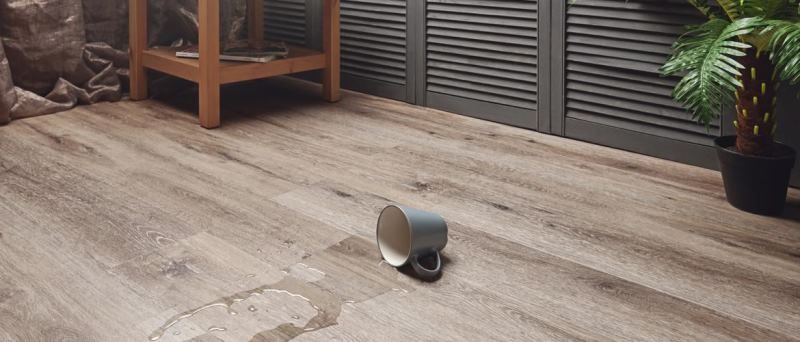 Кварцвиниловая плитка "Aquafloor" AF6041 Glue (1219,2*177,8*2 мм) — купить в Якутске