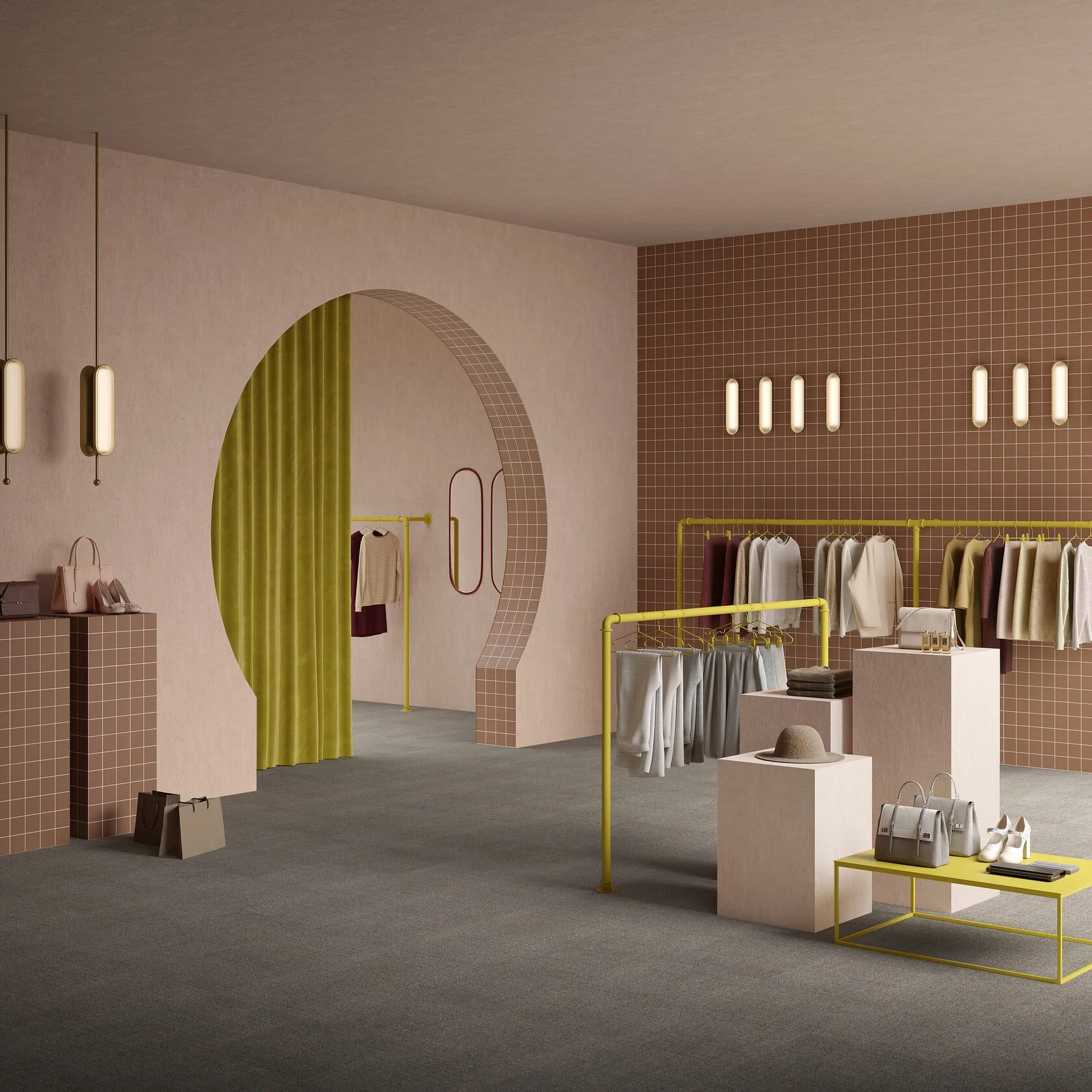 Ковровая плитка Mantra Tile 98 (500*500*6 мм) — купить в Якутске