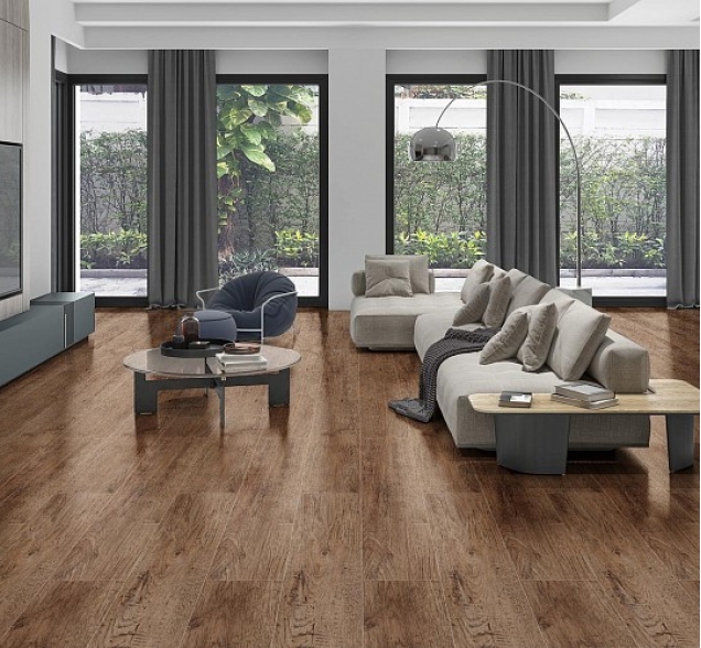 SPC ламинат "CronaFloor" Nano 4V Дуб Античный (1200*180*3,5 мм) — купить в Якутске