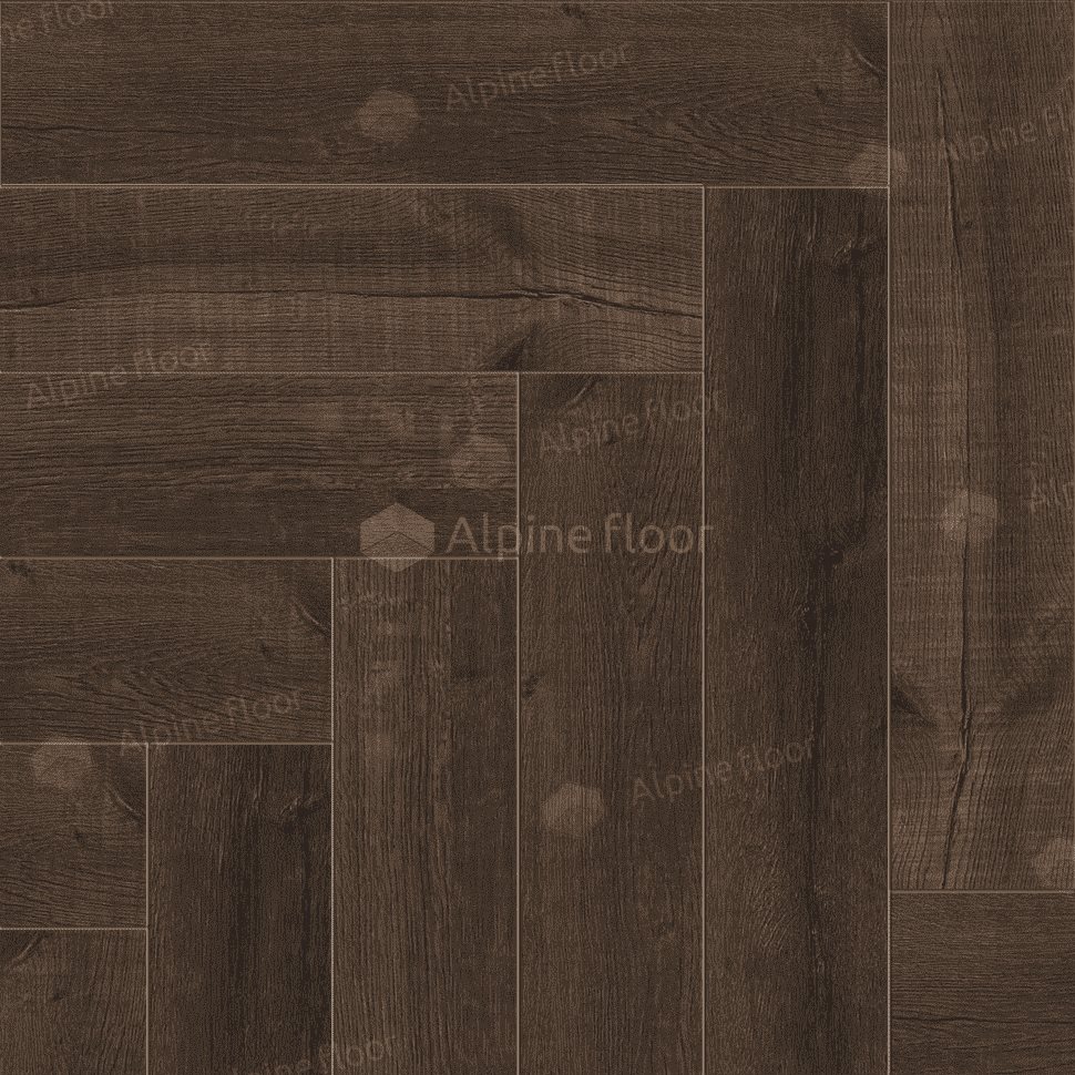 Виниловый ламинат "Alpine Floor" Parquet Light Дуб Альферац (600*125*4 мм) — купить в Якутске