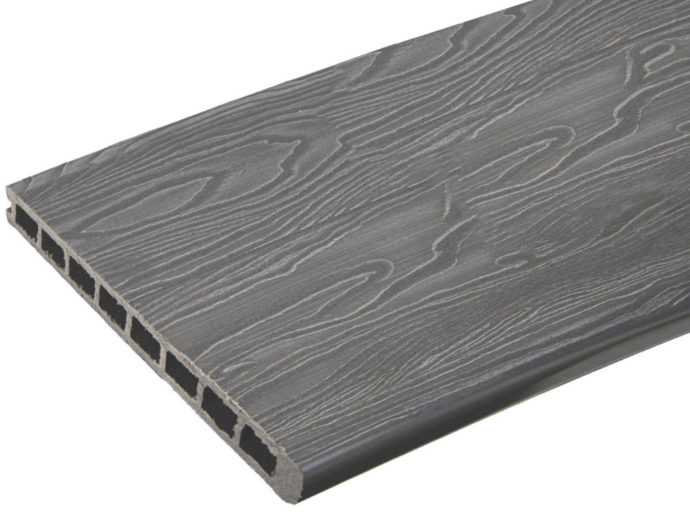 Ступень TalverWood 313*25*4000мм, серый, 3D — купить в Якутске