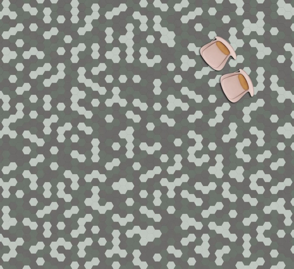 Виниловая плитка "Moduleo" Moods Hexagon 344 (226,32*196*2,5 мм) — купить в Якутске