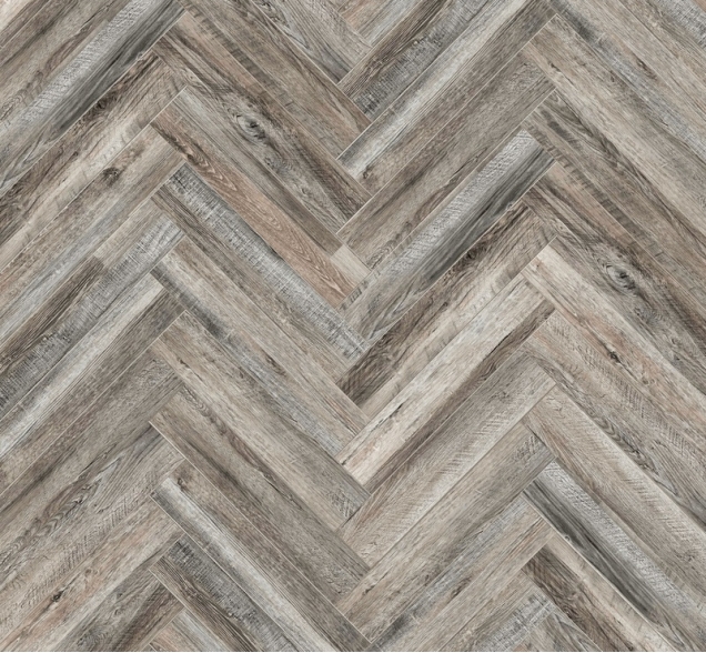 Виниловый ламинат SPC "Cronafloor" Herringbone Дуб Реймс (640*128*4,5 мм) — купить в Якутске