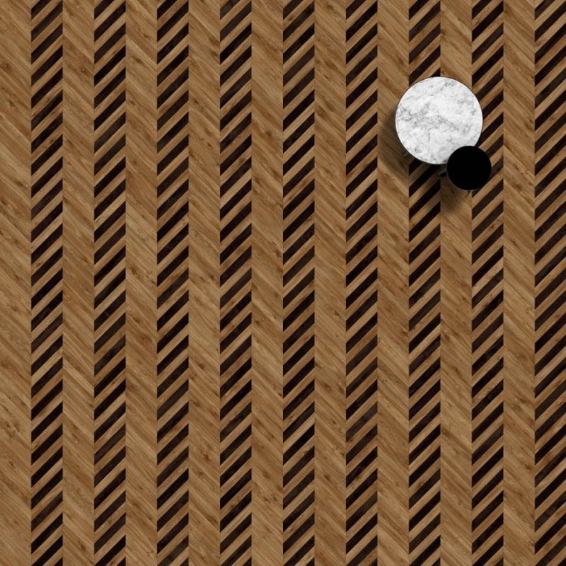 Виниловая плитка Chevron 419 (522,67*92,4*2,5 мм) — купить в Якутске