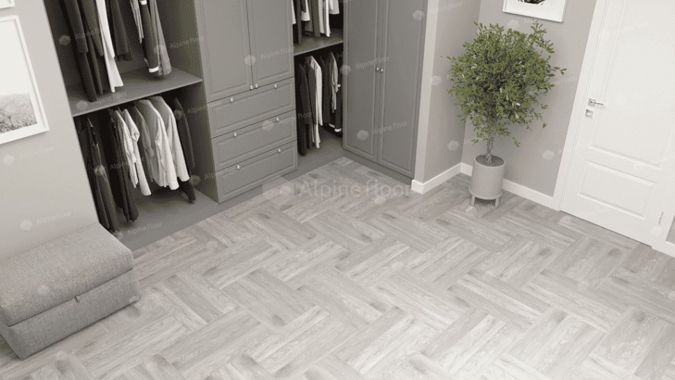 Виниловый ламинат "Alpine Floor" Parquet Light Дуб Полис (600*125*4 мм) — купить в Якутске