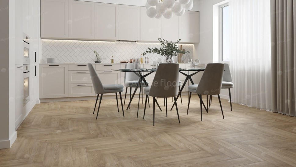 Виниловая плитка "Alpine Floor" Parquet LVT Дуб Ваниль Селект (590*118*2,5 мм) — купить в Якутске