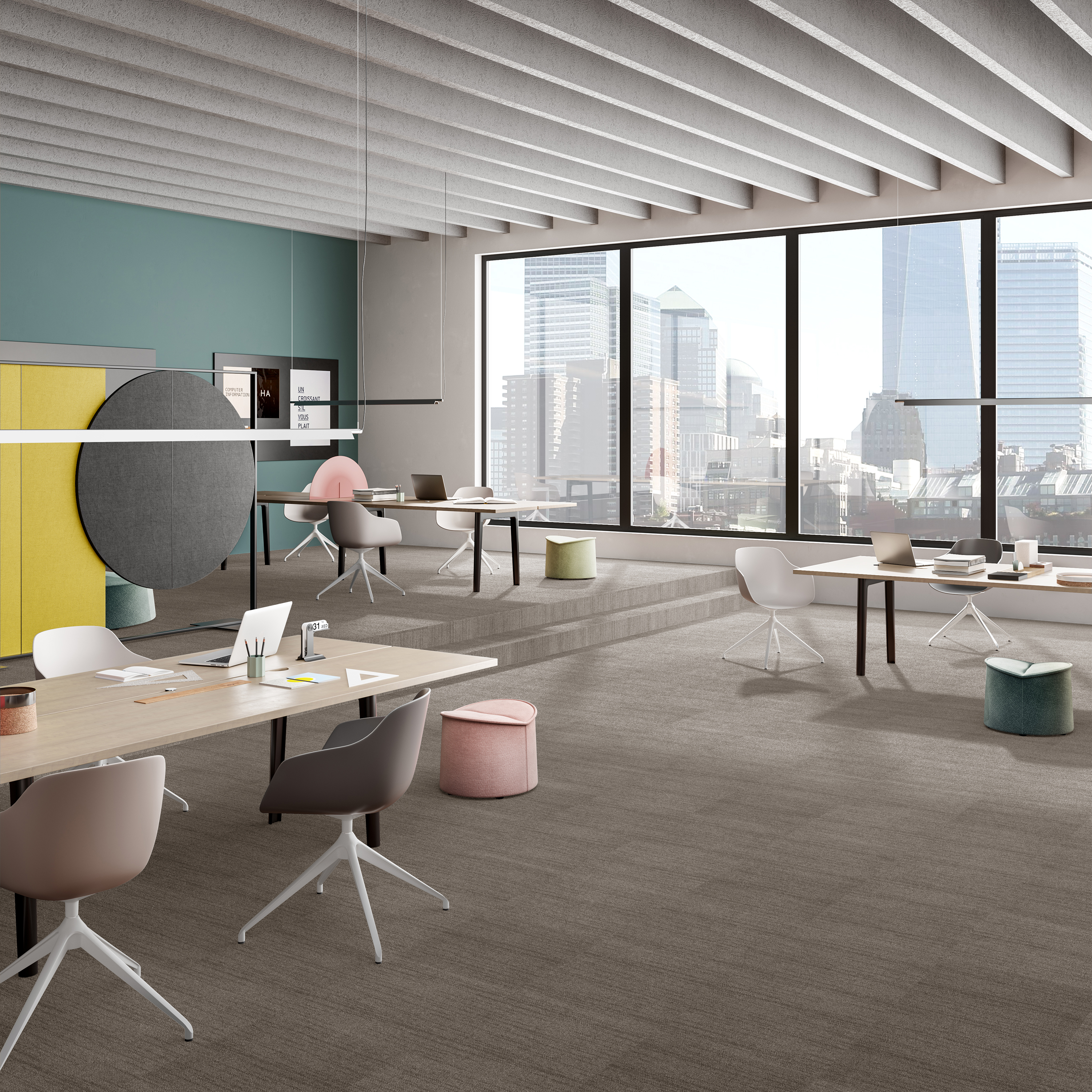 Ковровая плитка Marvel Tile 94 (500*500*6 мм) — купить в Якутске