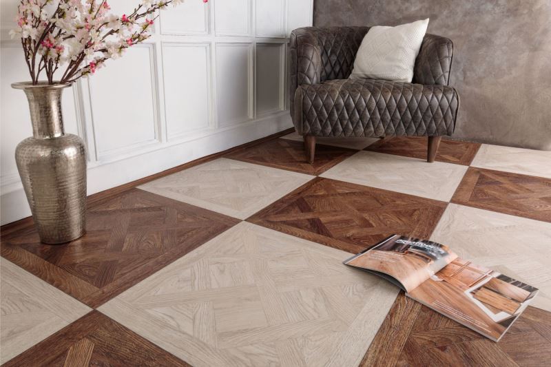 Замковая ПВХ плитка "Aquafloor" AF7001VS (600*600*7 мм) — купить в Якутске