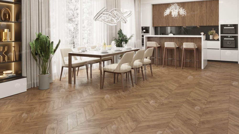 LVT плитка "Alpine Floor" Гевуина (555*127*2,5 мм) — купить в Якутске