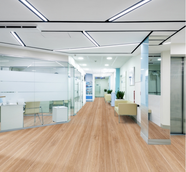 SPC ламинат "CronaFloor" Wood 4V Дуб Монтара (1200*180*4 мм) — купить в Якутске