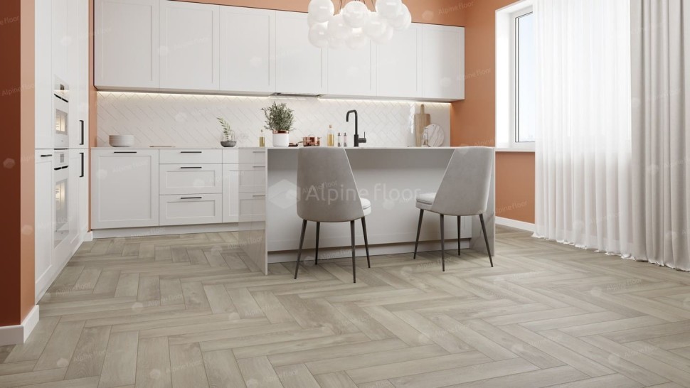 Виниловая плитка "Alpine Floor" Parquet LVT Дуб Фантазия (590*118*2,5 мм) — купить в Якутске