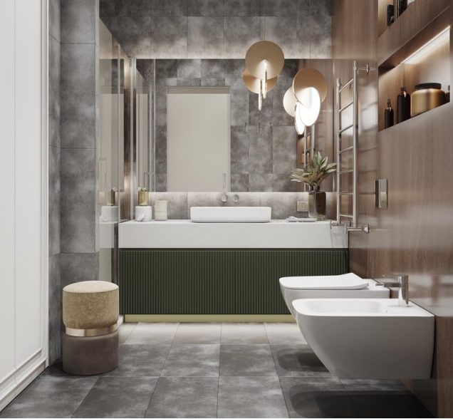 SPC ламинат "CronaFloor" Stone 4V Торнадо Дымчатый (600*300*4 мм) — купить в Якутске