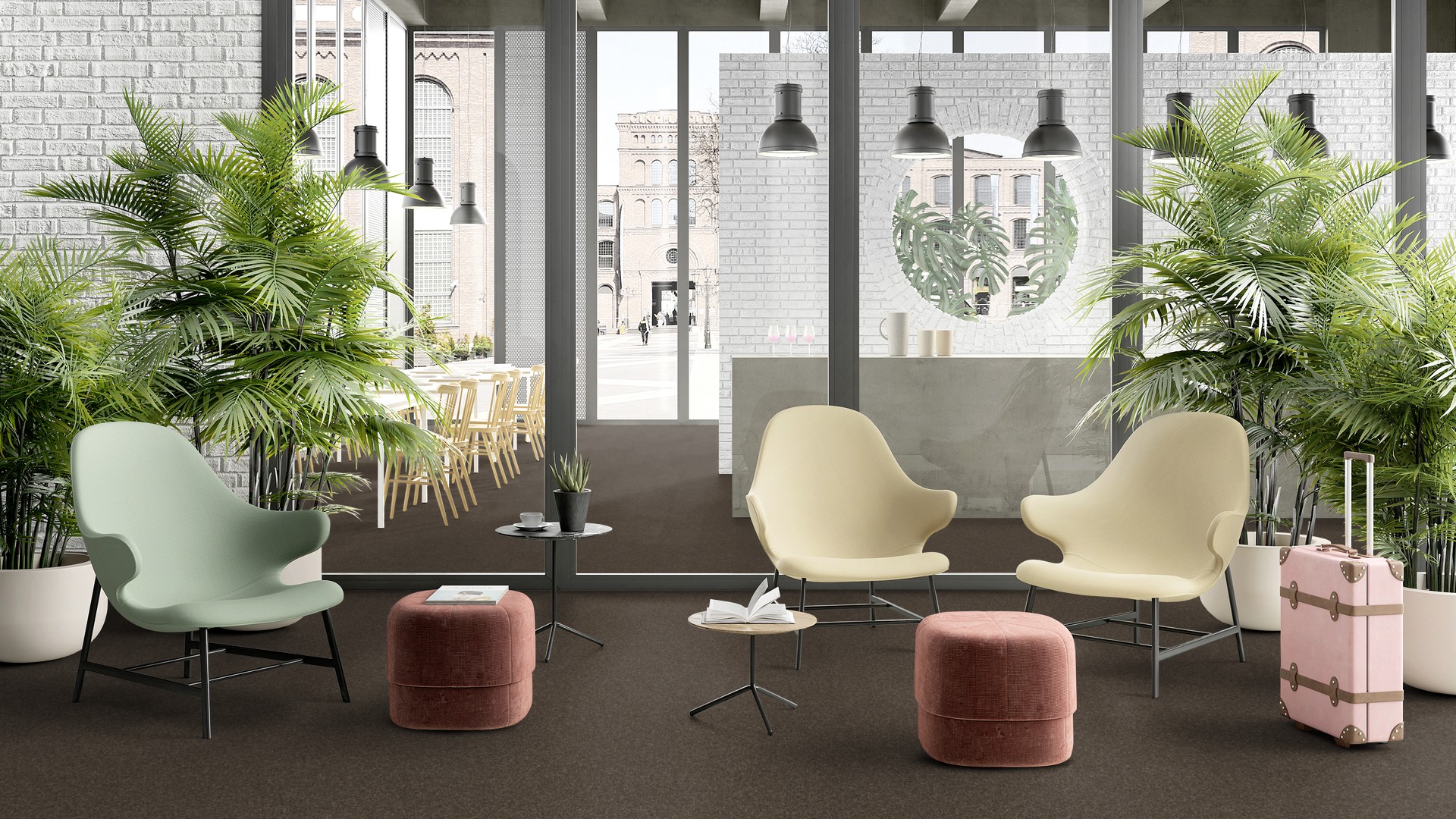 Ковровая плитка Medusa Tile 43 (500*500*5 мм) — купить в Якутске