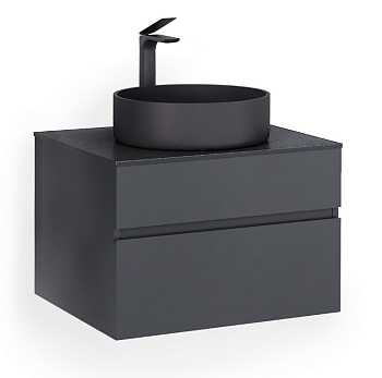 Тумба Decent 60 подвесная, антрацит Dec.01.60/A/RL