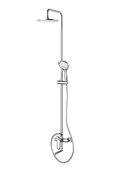 Душевая система со смесителем Lagos ST205LG