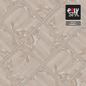 Линолеум бытовой "Polystyl" Taifun Carmen 1 (3,5м) — фото и характеристики